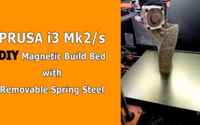 Prusa Mk2 Removable Magnetic Bed, DIY for cheap
